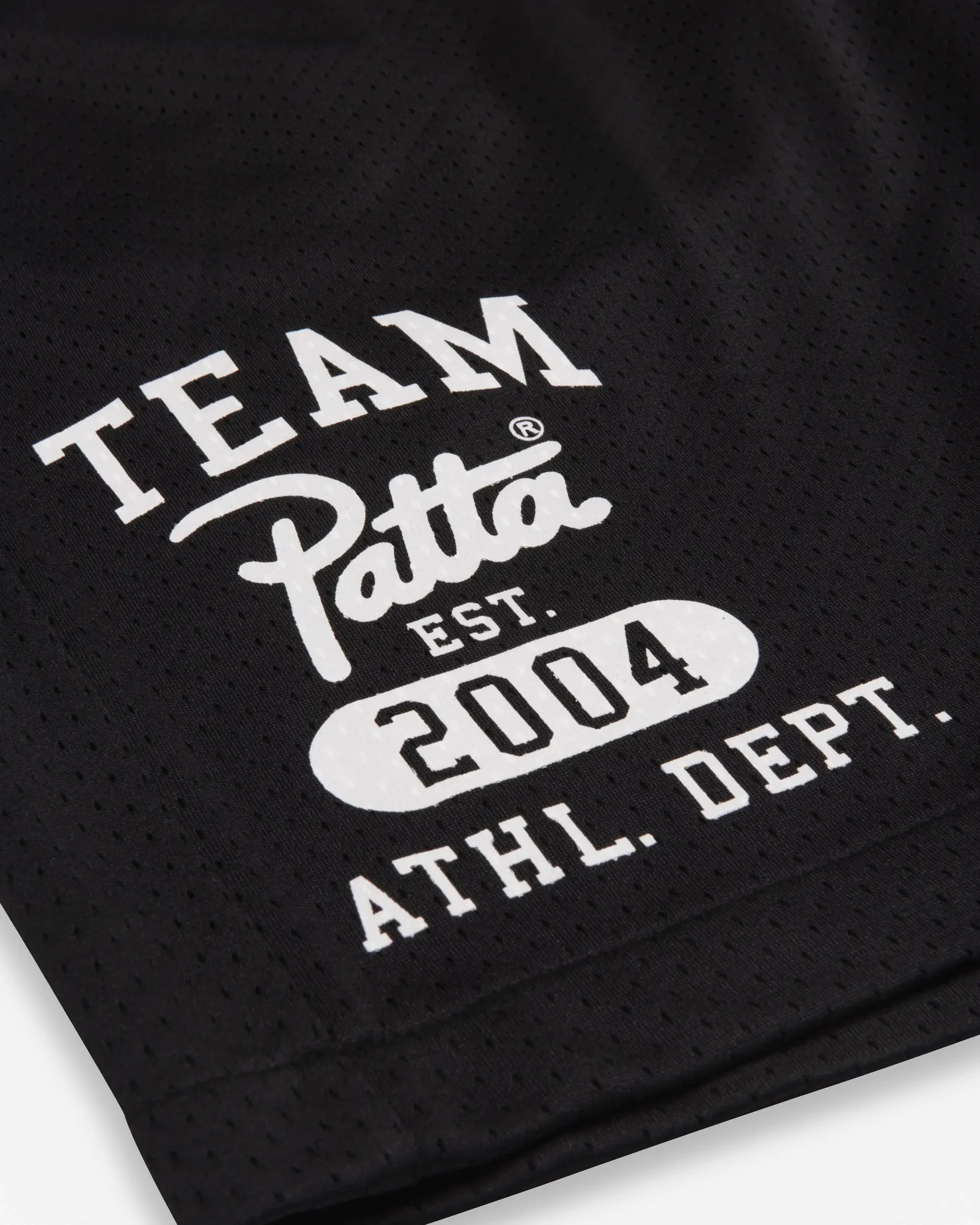 Patta Athletic Mesh Shorts (Black) - Image 5