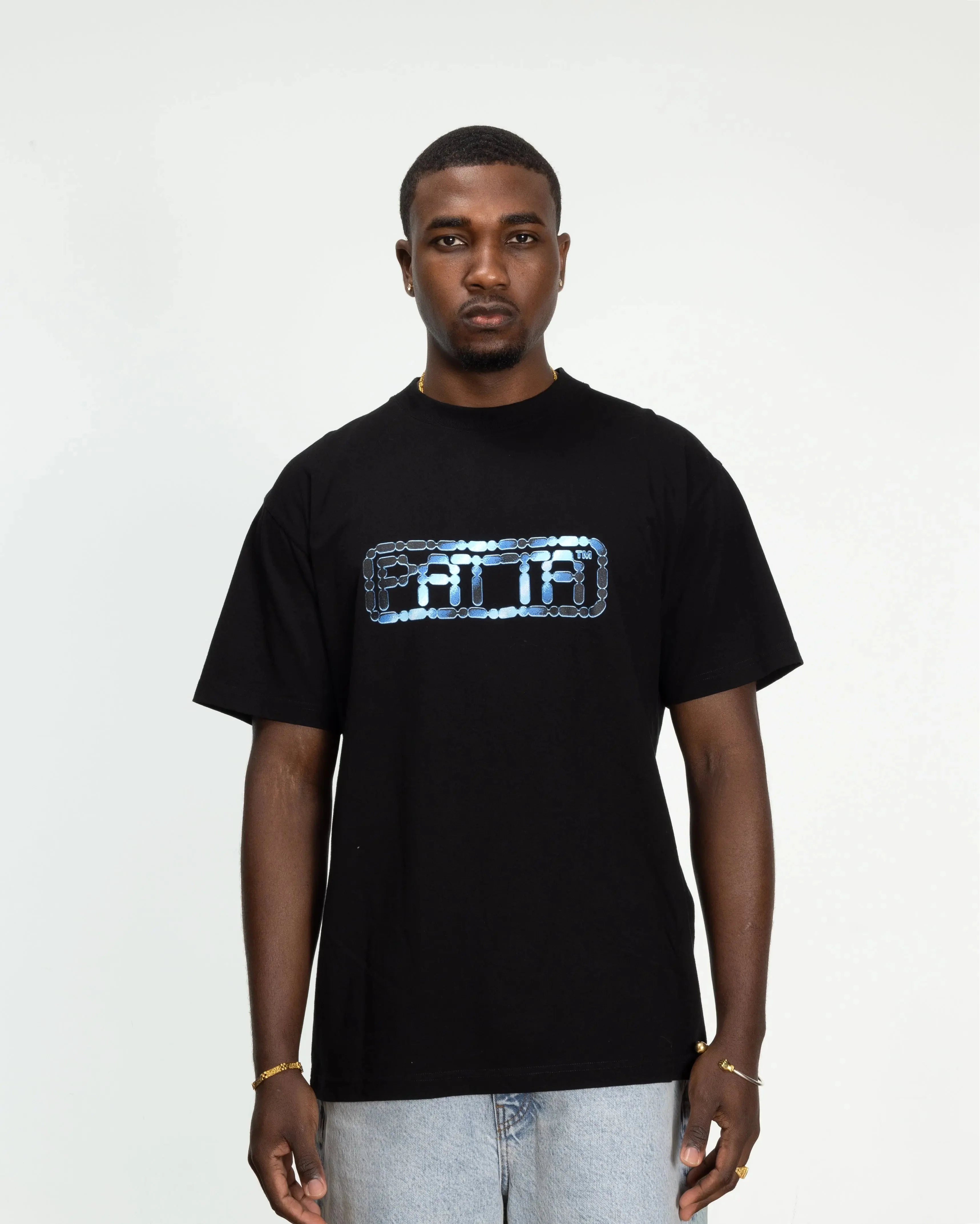 Patta Bike Chain T-Shirt (Black) - Image 3