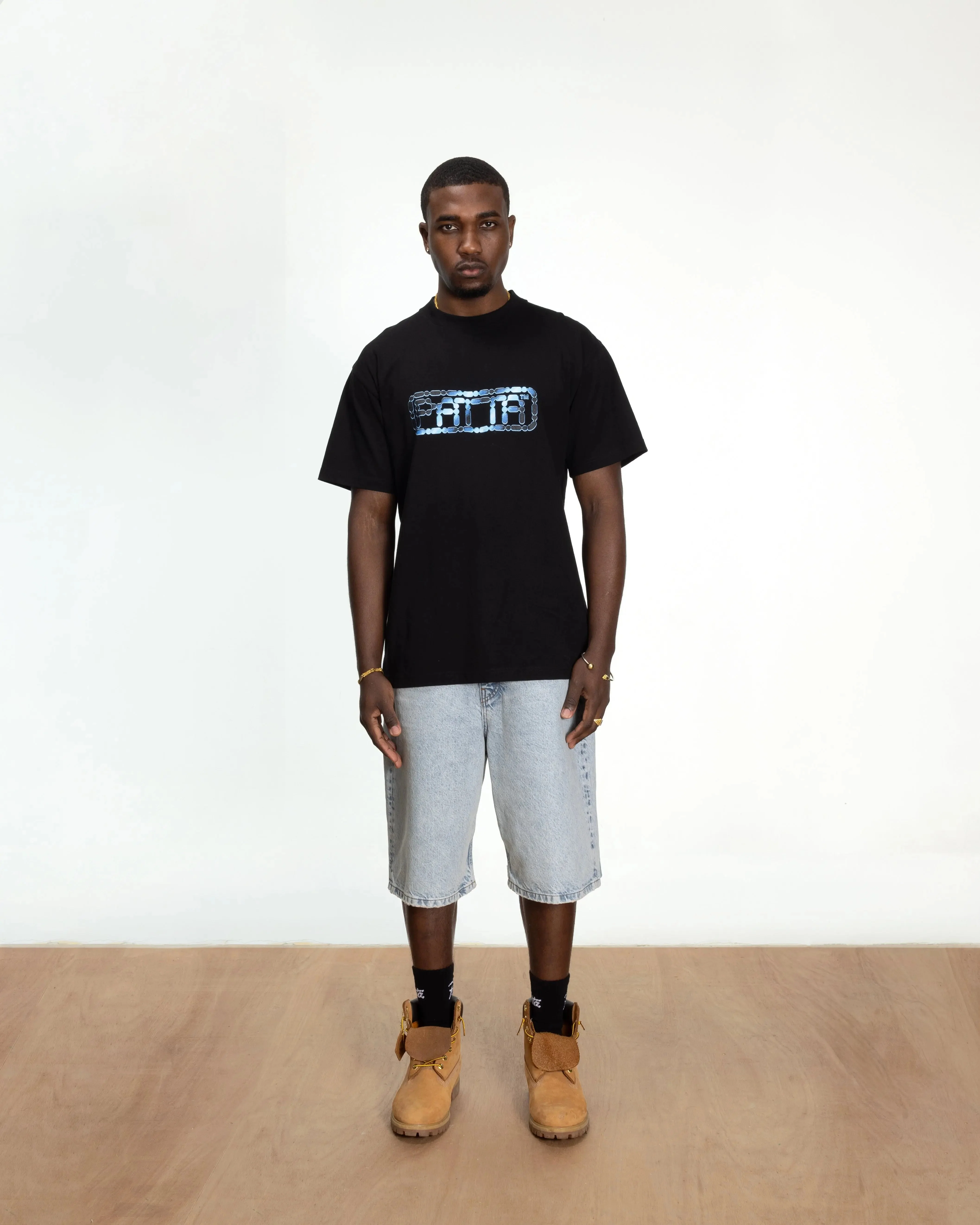 Patta Bike Chain T-Shirt (Black) - Image 4