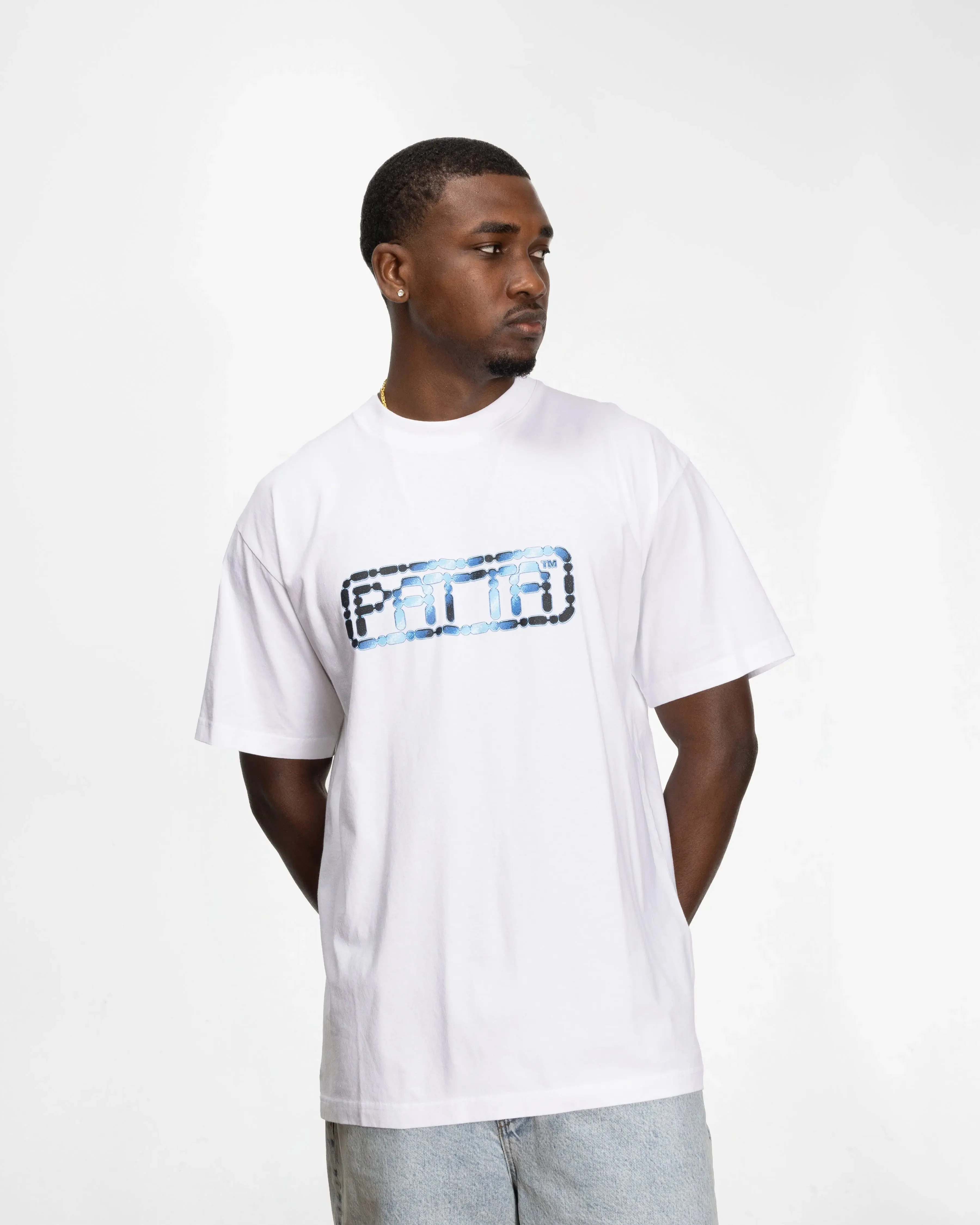 Patta Bike Chain T-Shirt (White) - Image 3