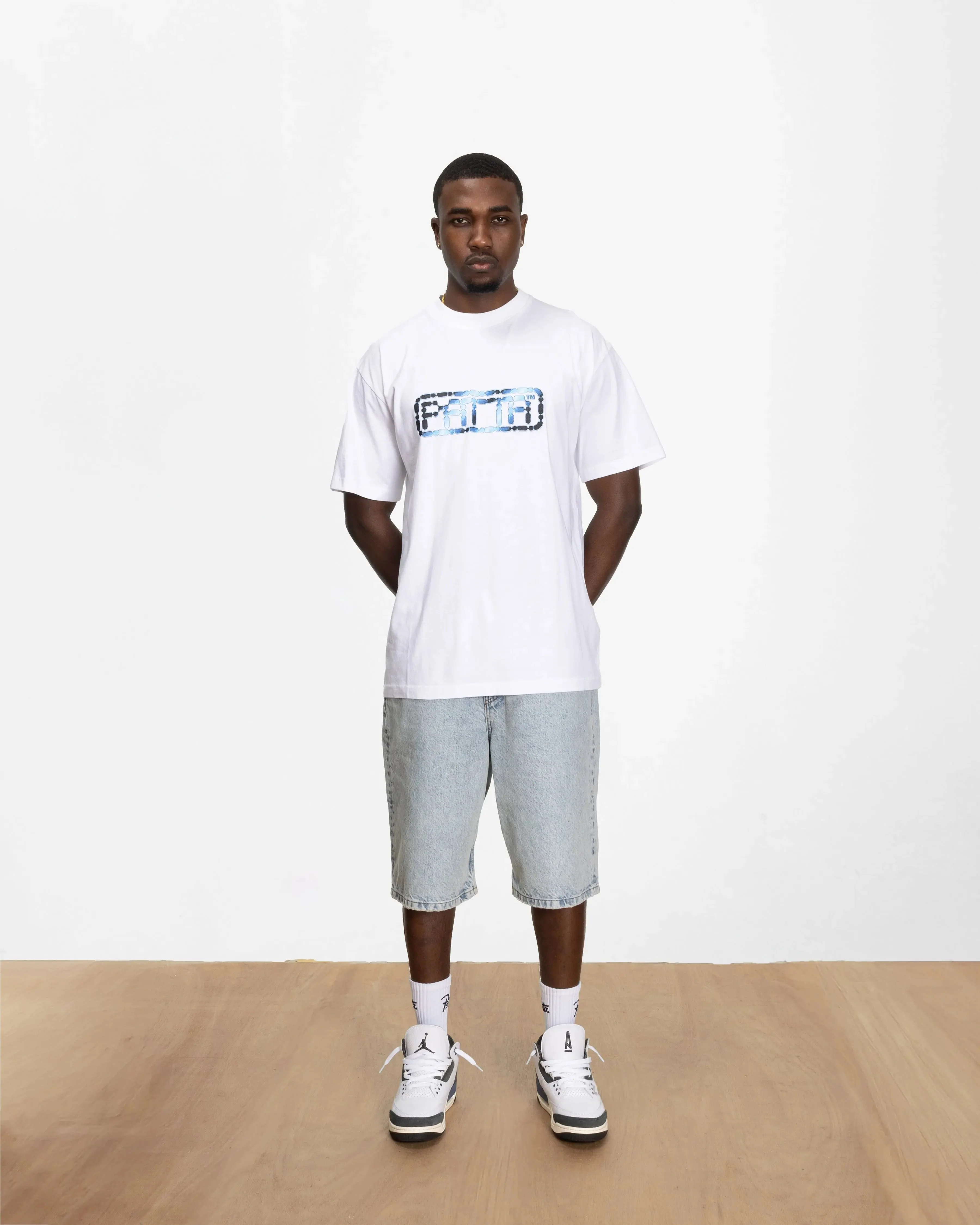 Patta Bike Chain T-Shirt (White) - Image 4
