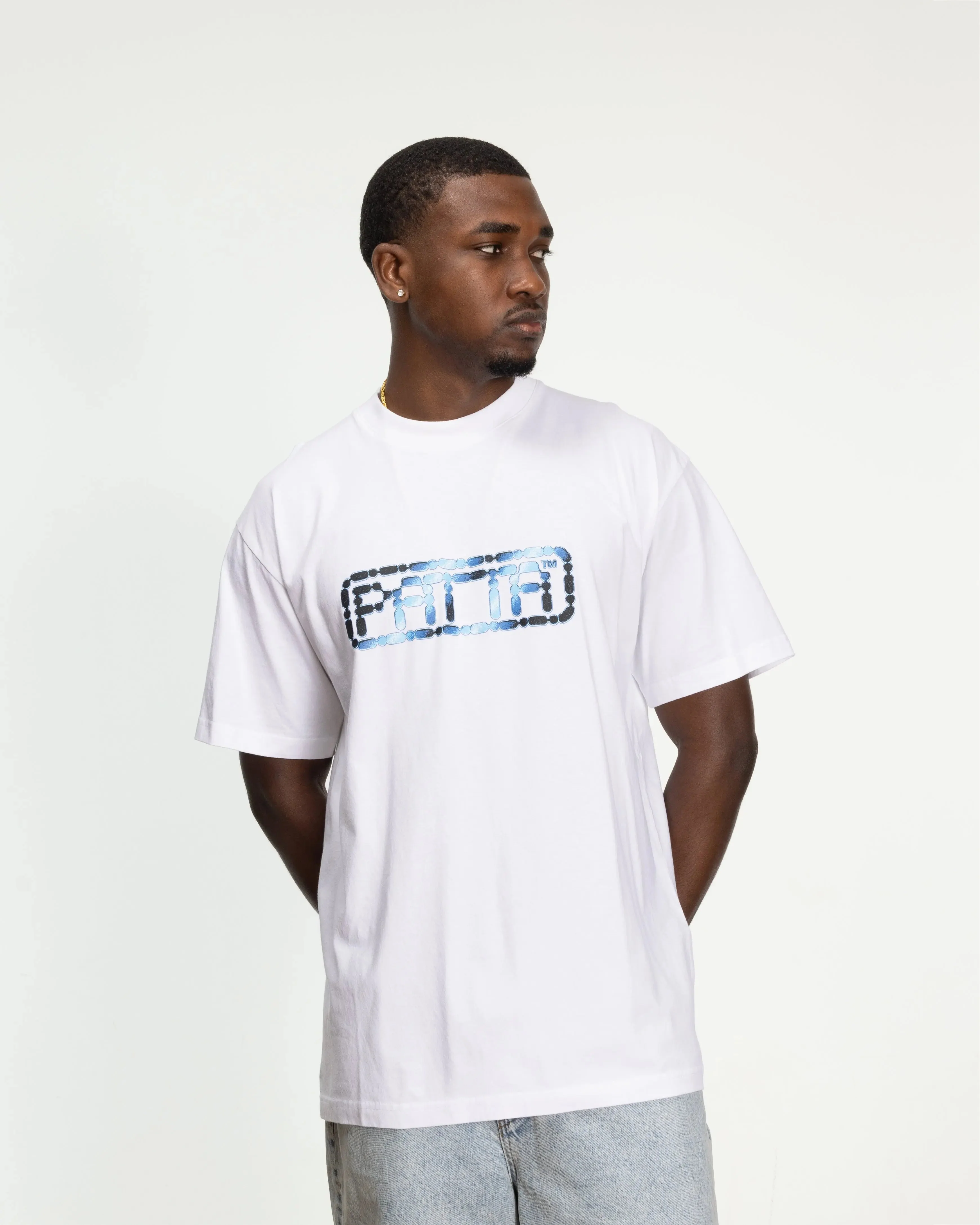 Patta Bike Chain T-Shirt (White) - Image 6