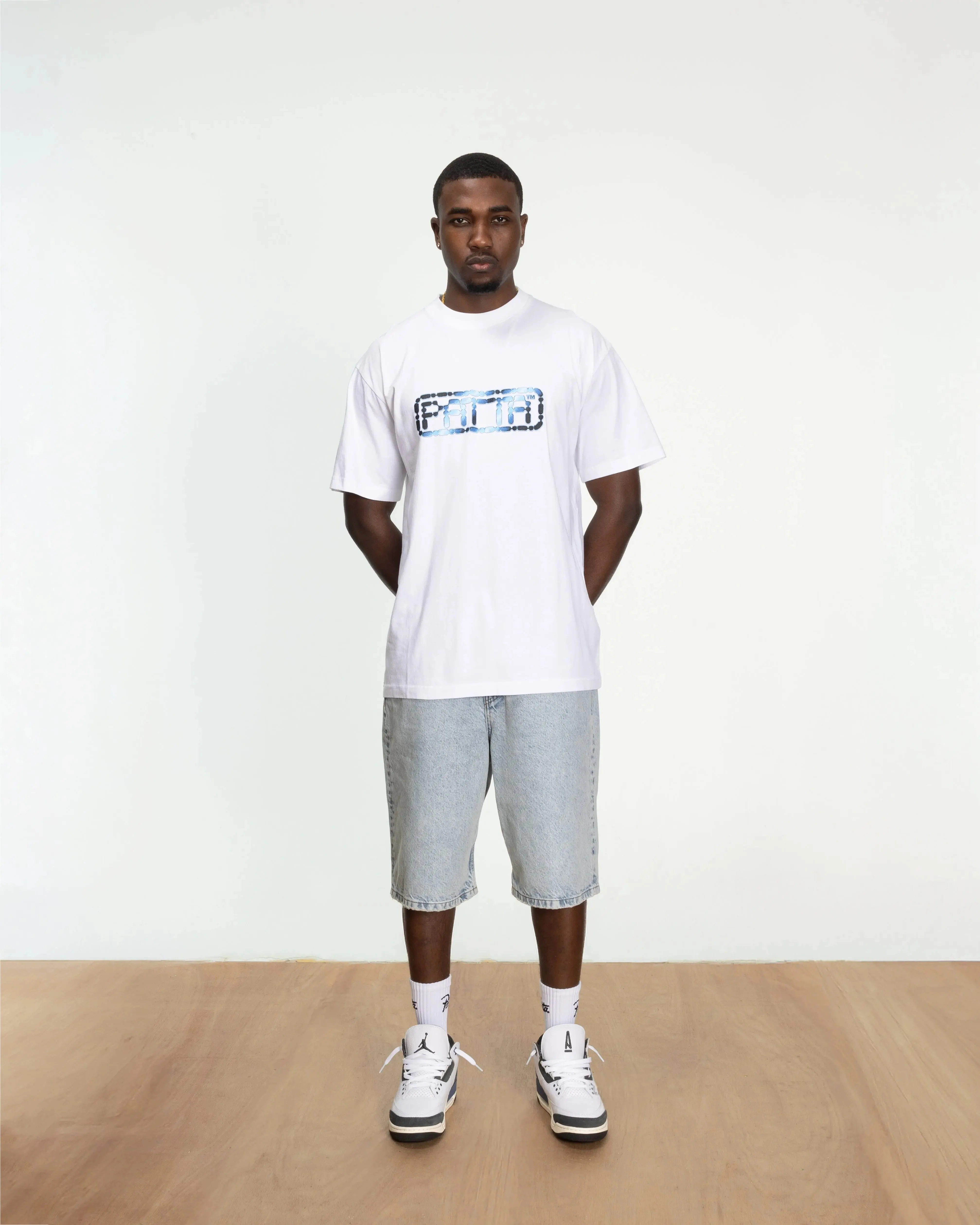Patta Bike Chain T-Shirt (White) - Image 7