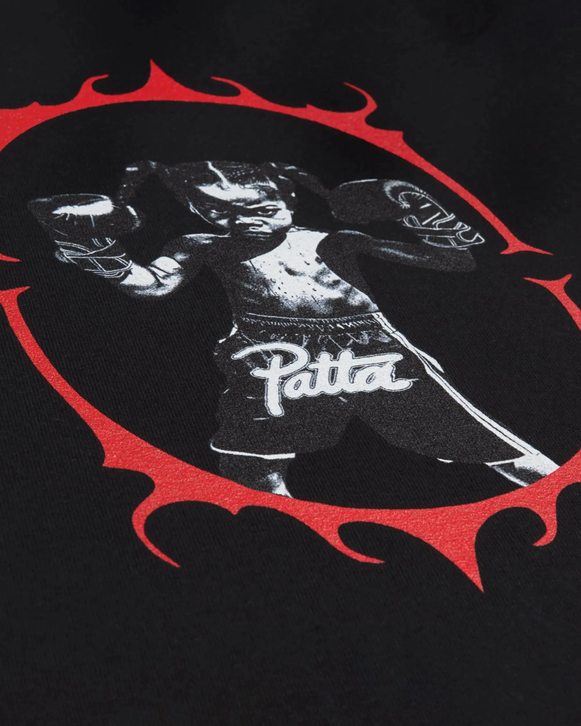 Patta Boxing T-Shirt (Black) - Image 7