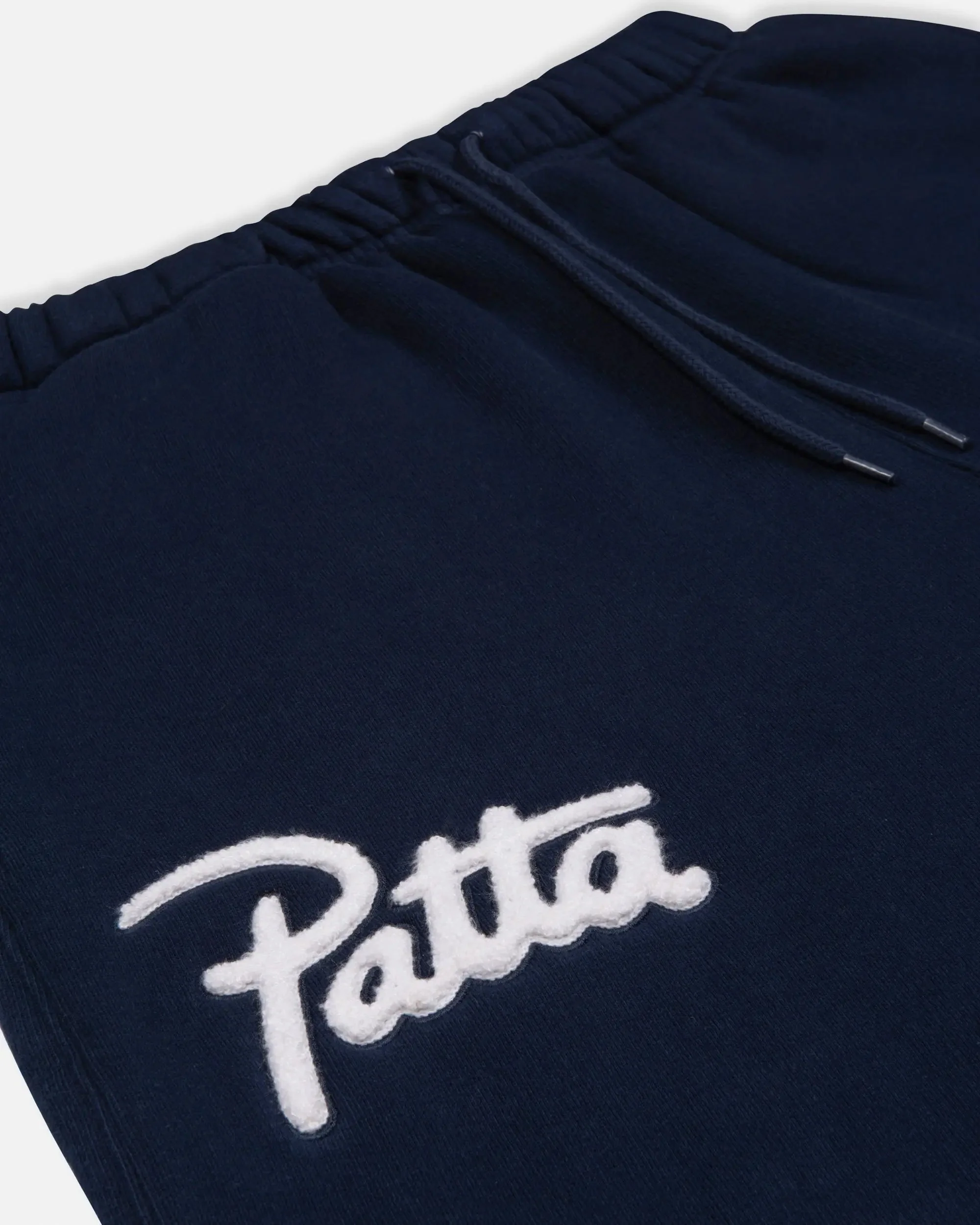 Patta Chenille Logo Jogging Pants (Black Iris) - Image 5