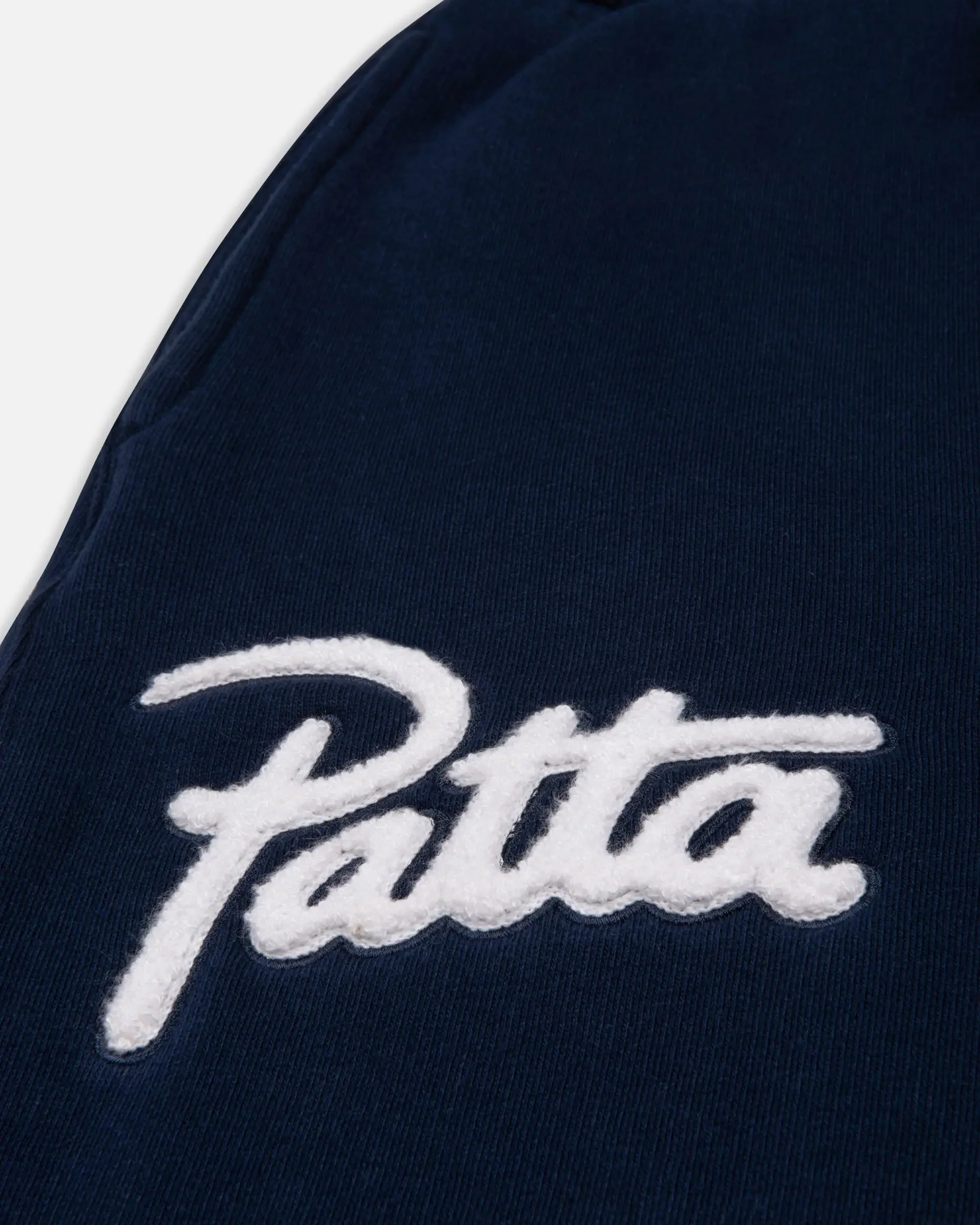 Patta Chenille Logo Jogging Pants (Black Iris) - Image 6
