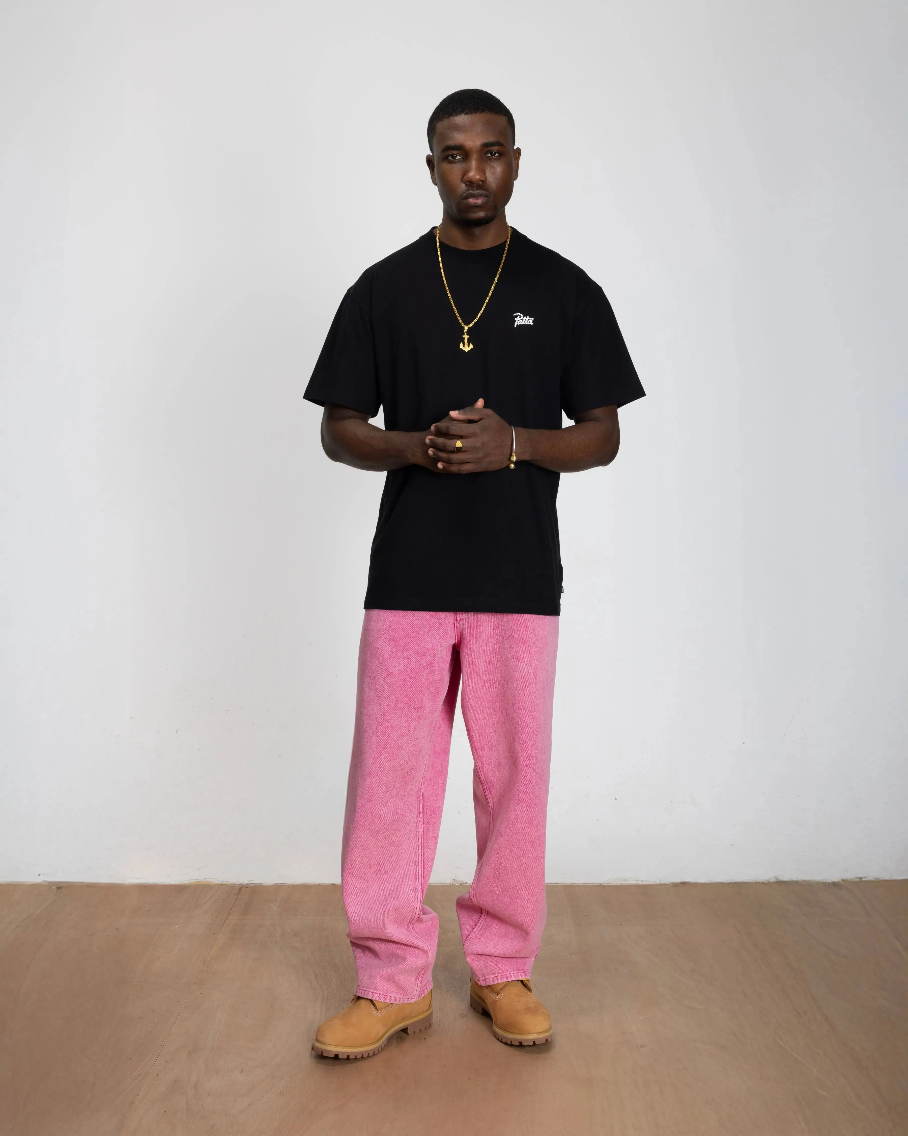 Patta Croco T-shirt (Black) - Image 8