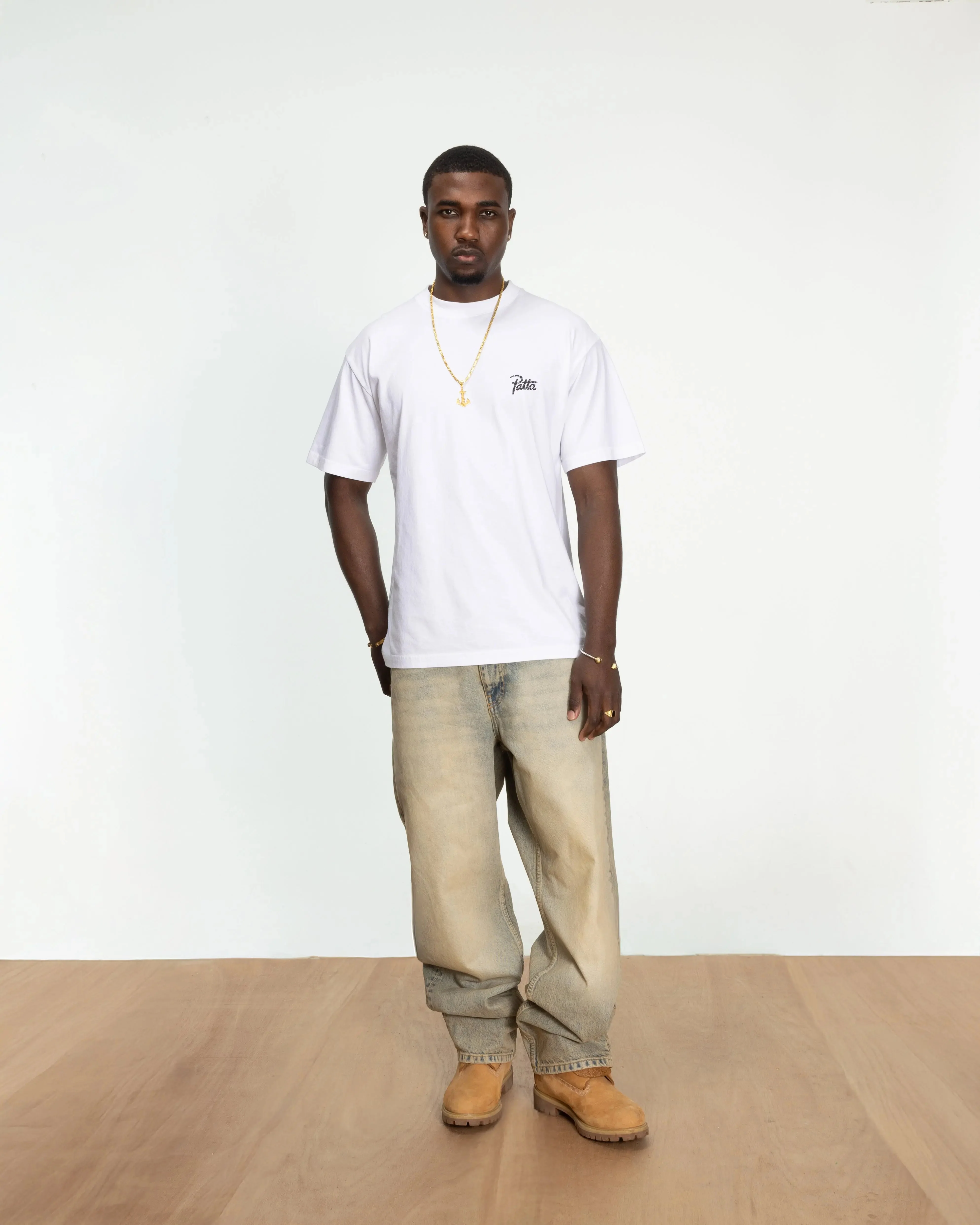 Patta Croco T-shirt (White) - Image 9