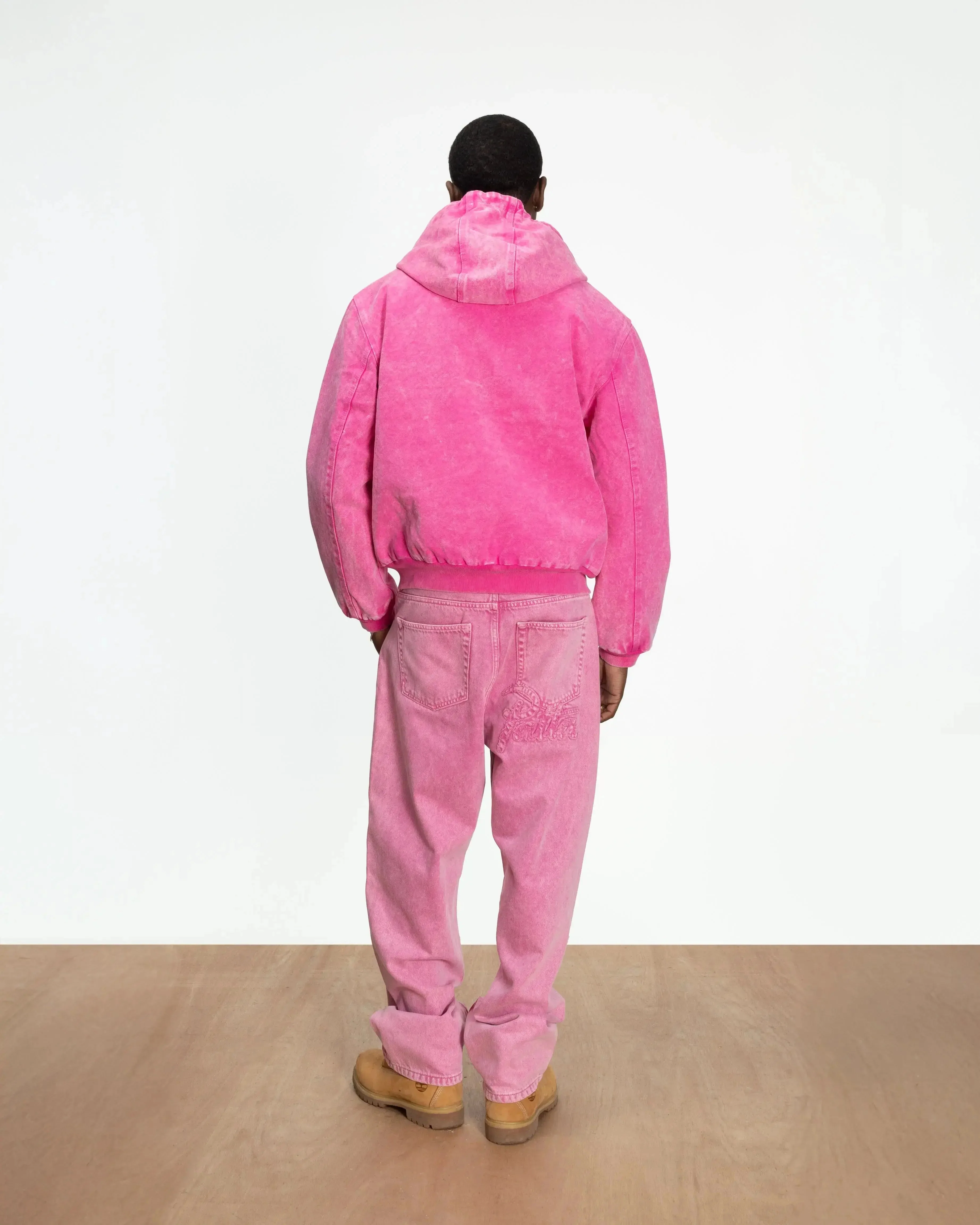 Patta Peace Canvas Hooded Jacket (Fuchsia Purple) - Image 5