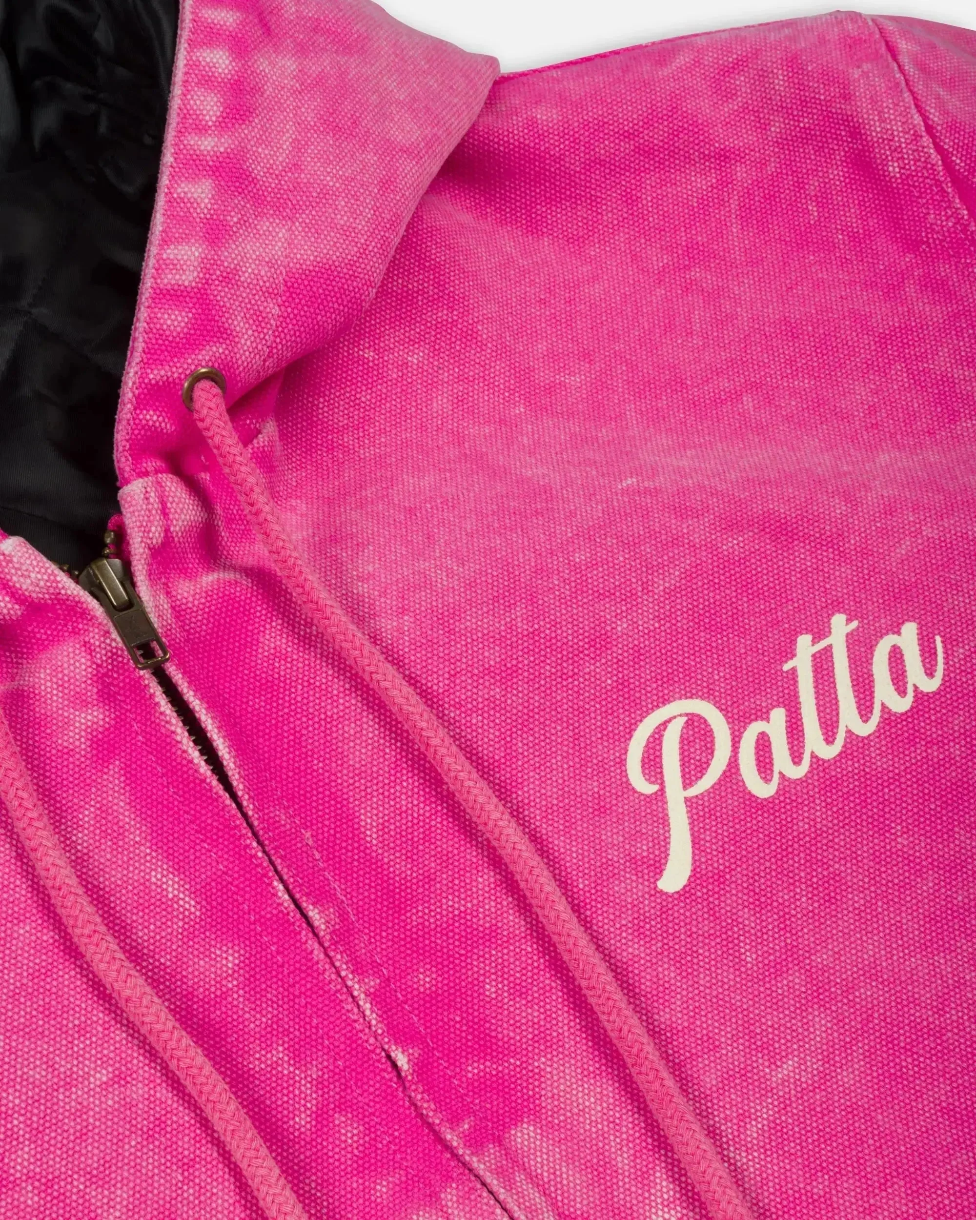 Patta Peace Canvas Hooded Jacket (Fuchsia Purple) - Image 6