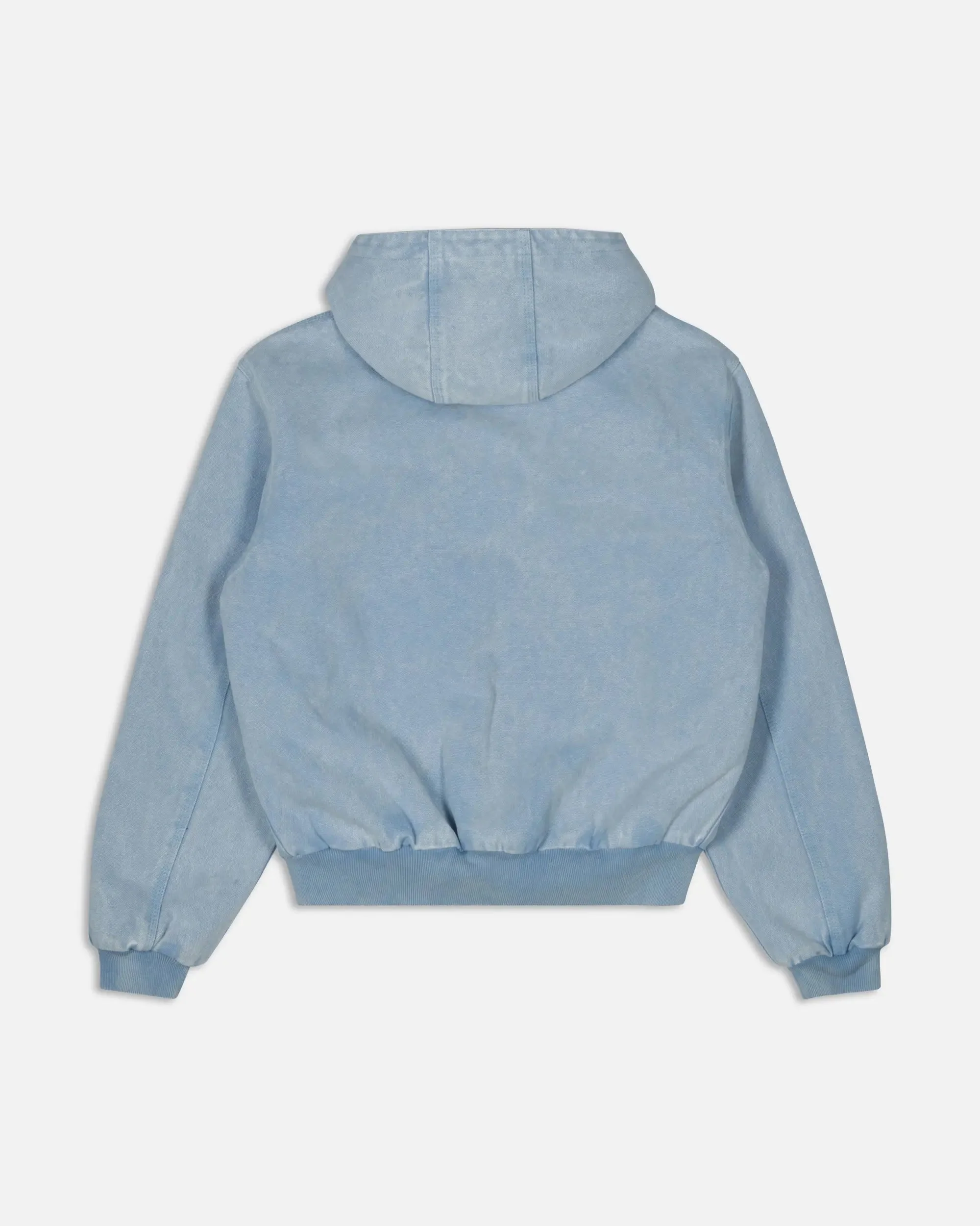 Patta Peace Canvas Hooded Jacket (Light Blue Denim) - Image 2