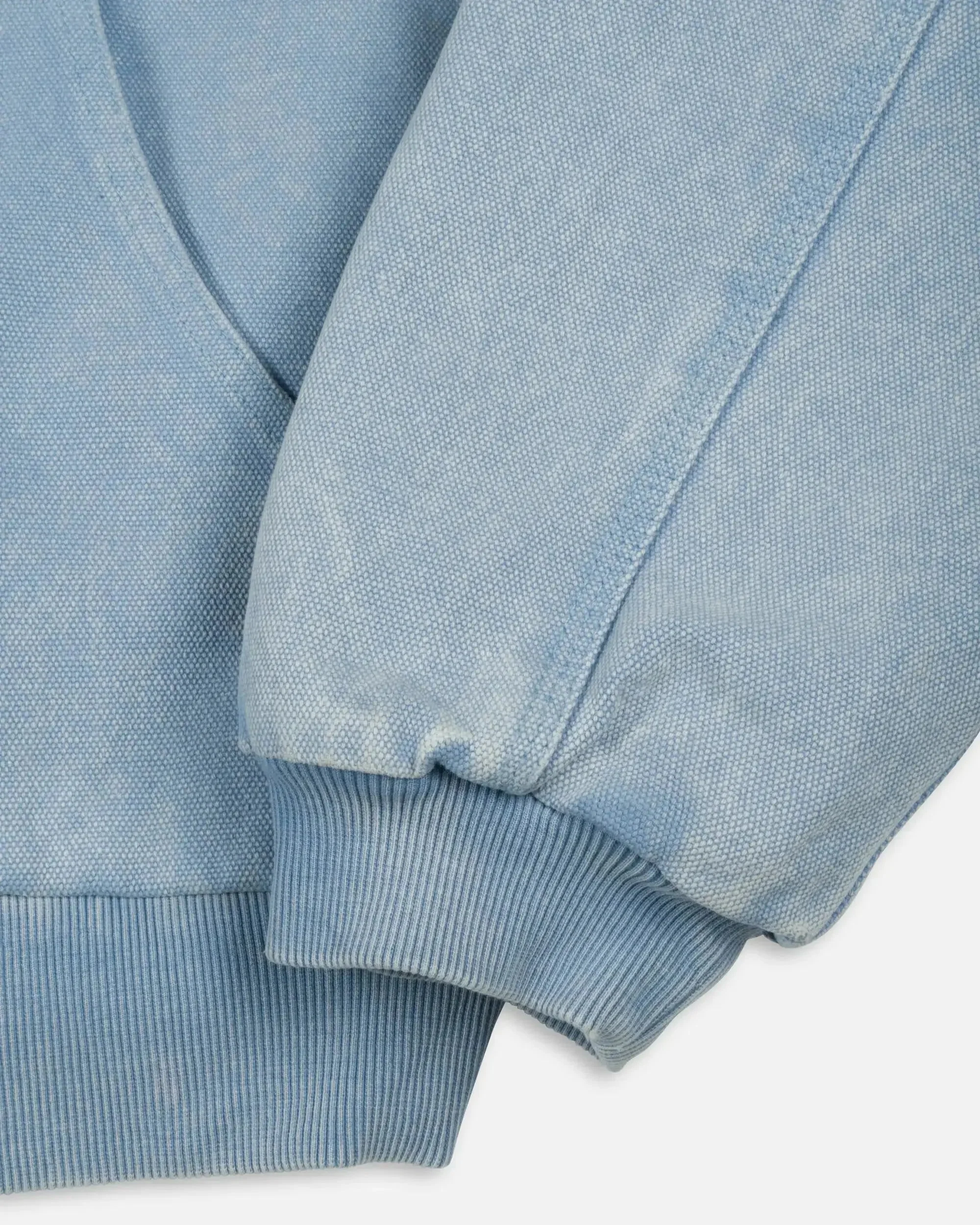 Patta Peace Canvas Hooded Jacket (Light Blue Denim) - Image 8
