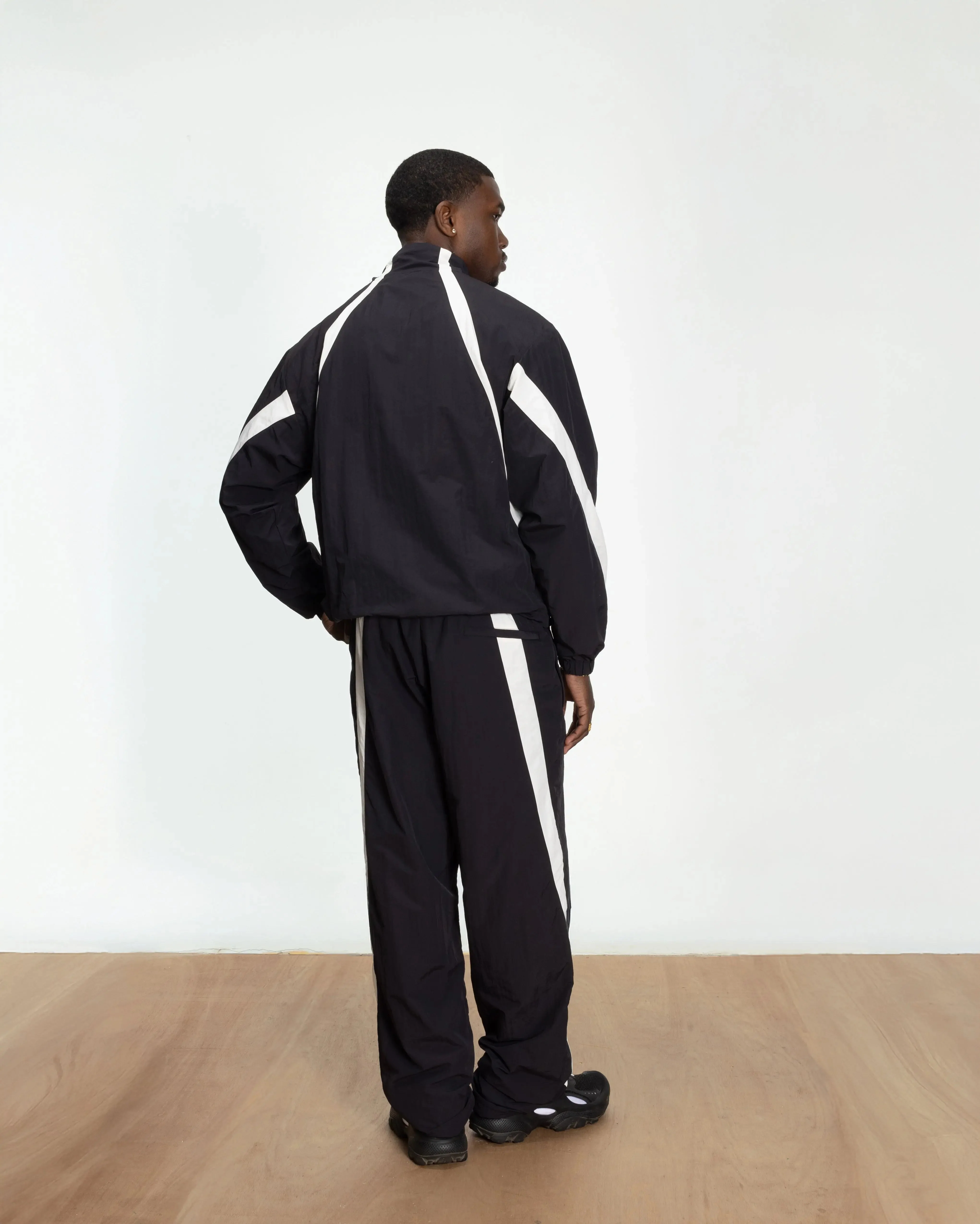 Patta Stadium Track Pants (Black) - Image 3