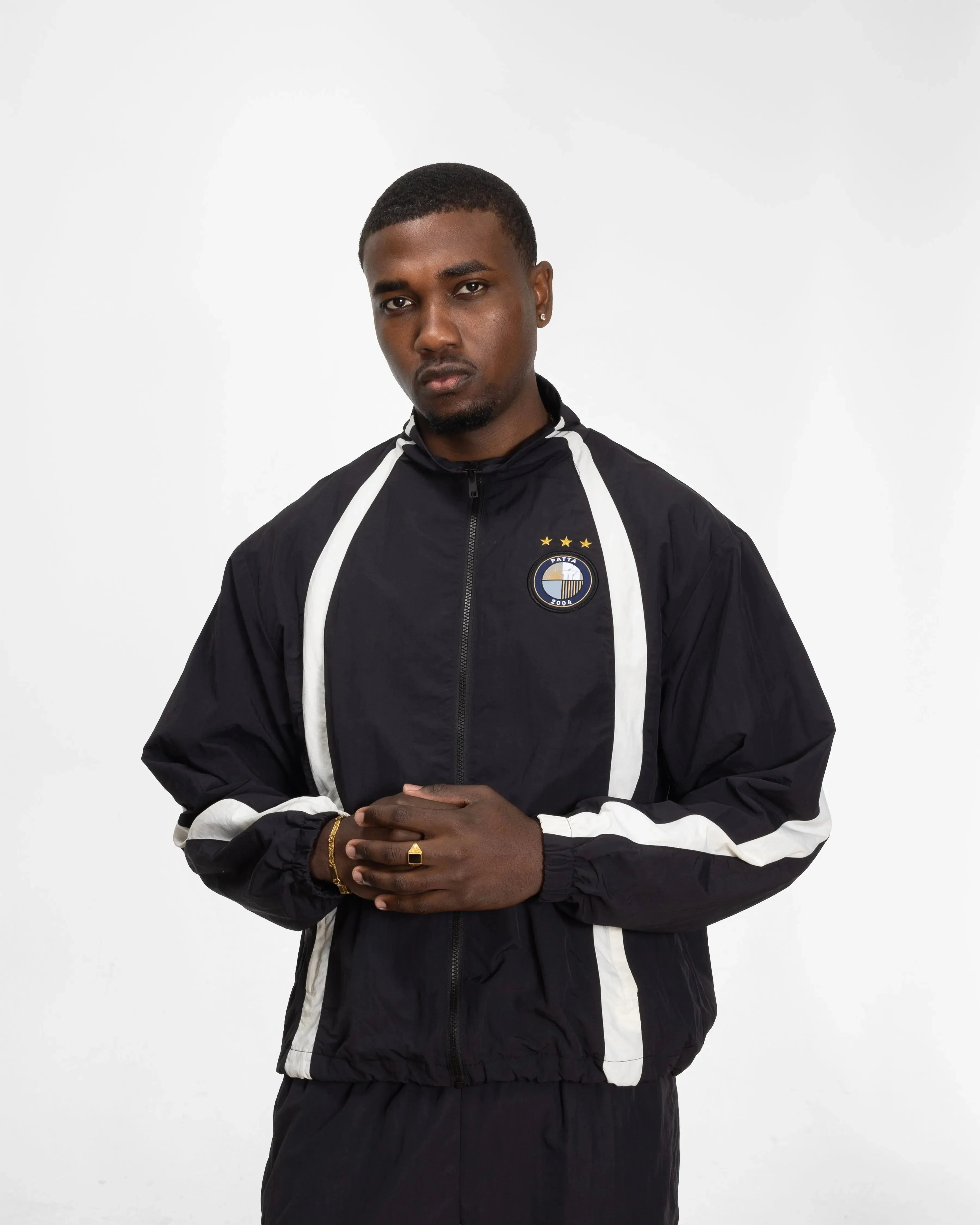 Patta Stadium Track Top (Black) - Image 6