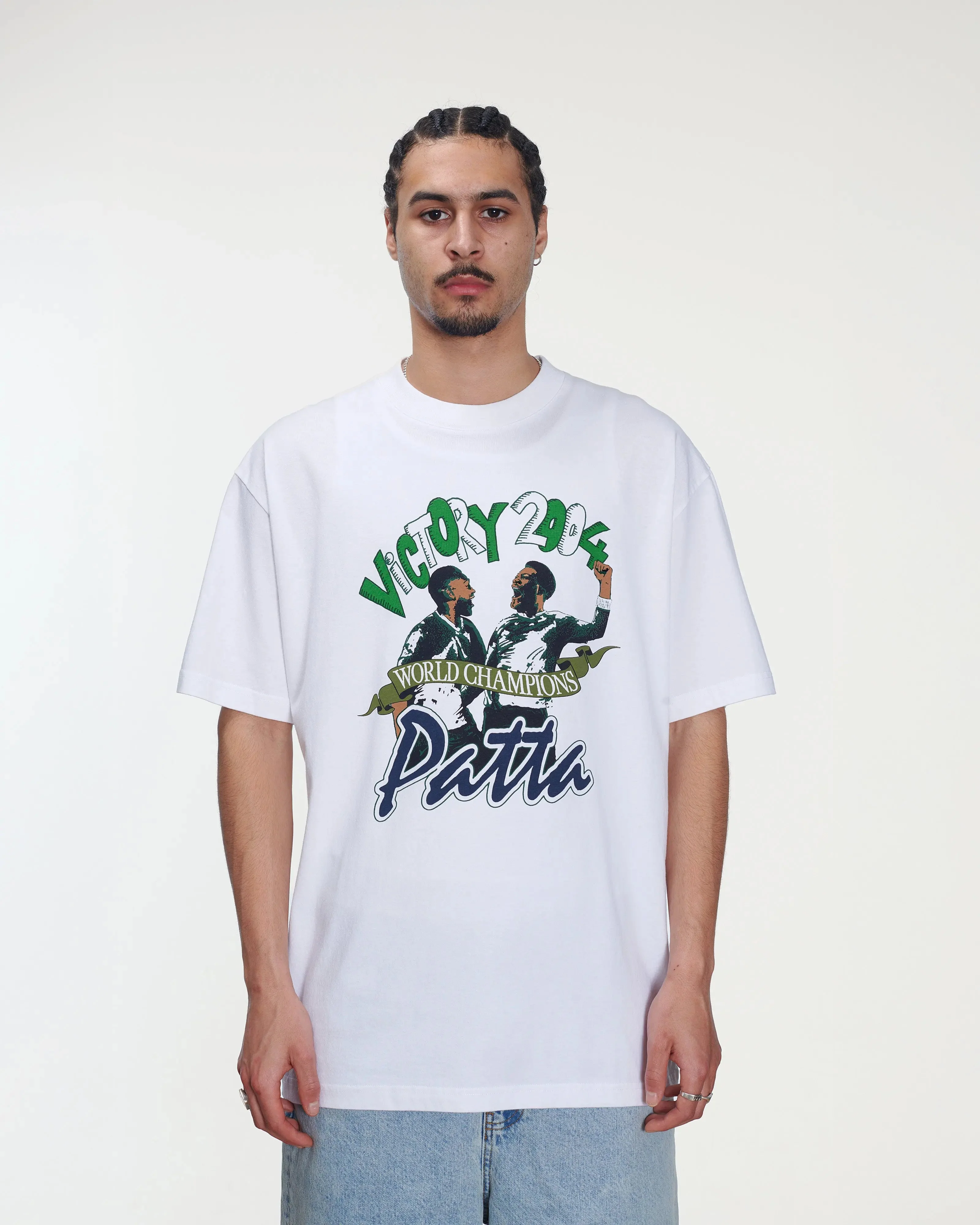 Patta Victory T-Shirt (White) - Image 3